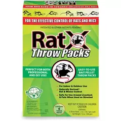 Ecoclear 12oz RatX Bait Pellet Throw Pack Box