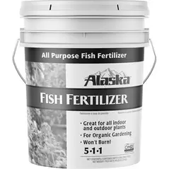 Alaska 5gal OMRI Fish Fertilizer 5-1-1
