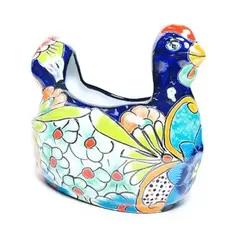 Talavera 12" Chicken Planter