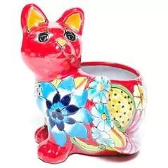 Talavera 11" Cat Planter Assorted
