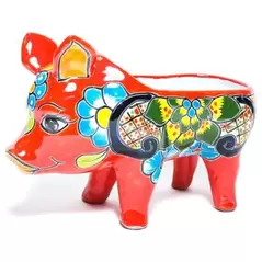 Talavera 12" Pig Planter