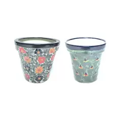 Talavera 12" Flower Pot