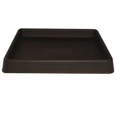 Tusco 11" Square Saucer Espresso