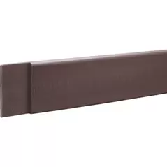 Valley View 1"x6"x20' Poly Board Brown