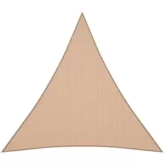 Coolaroo 16'5" Premium Triangle Shade Sail Kit Beech