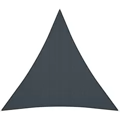 Coolaroo 16'5" Premium Triangle Shade Sail Kit Slate