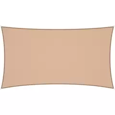 Coolaroo 16'5"x9'11" Premium Rectangle Shade Sail Kit Beech