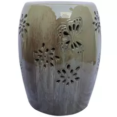 MCarr 19" Butterfly Stool Jungle Rain