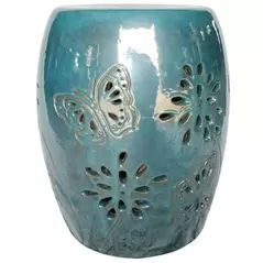 MCarr 19" Butterfly Stool Turtle Green