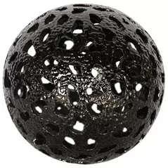 MCarr 12" Geo Sphere Glossy Black
