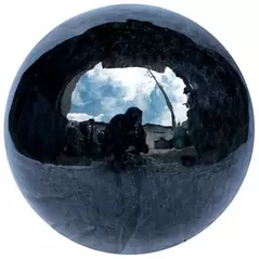 MCarr 10" Sphere Falling Black