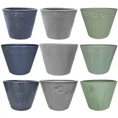 MCarr 108pc Garden Theme Planter Pallet Mixed Colors