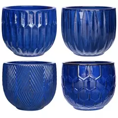 MCarr 32pc Mixed Bell Planter Pallet Admiral Blue