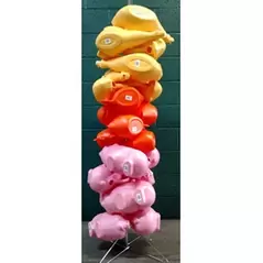 Novelty Watering Can Display Rack