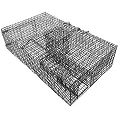 Rugged Ranch Ratinator Multiple Catch Live Trap w/ Basin