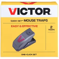 Victor 2pk Quicket Mouse Trap
