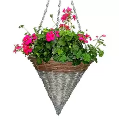 Braun 12" Rattan Cone