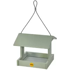 Birds Choice Fly Thru Feeder Recycled Plastic Sage Green