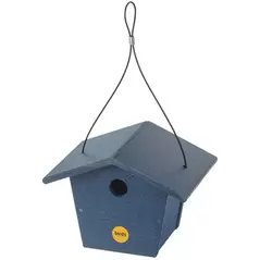 Birds Choice Bird House Recycled Plastic Navy Peony