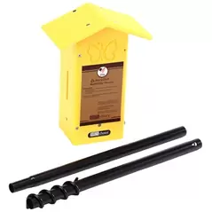 Birds Choice Butterfly House Recycled Plastic Yellow