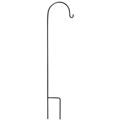 Deer Park 60" (72") Shepherd 9/16" Plant Support Black