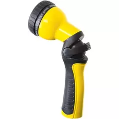 Dramm Revolution 9 Pattern Spray Gun Carded Yellow