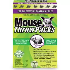 Ecoclear 12oz MouseX Bait Pellet Throw Pack Box