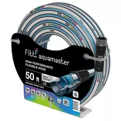 FITT 5/8"x50' Aqua Master NTS Blue w/ Gray Stripe