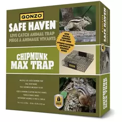 GONZO Safe Haven Live Catch Chipmunk Max Trap