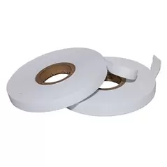 LE Cooke 1/2"x.009"x140' Miracle Garden Tie Tape Embossed White