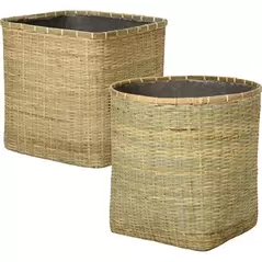 MCarr 32pc Canxe Bamboo Planter Pallet Natural