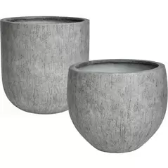 MCarr 16pc Ficonstone Root Planter Pallet Dark Gray