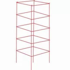 Midwest Wire Works 42" Heavy Duty Square Cage Red