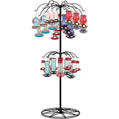 Natures Way 84pc Hummingbird Feeders w/ Umbrella Stand Display