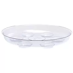 Panacea 10" D Clear Heavy Duty Saucer