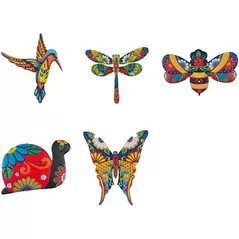 VCS 11" Garden Friends Wall Décor