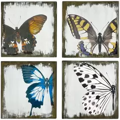 VCS 10" Wood Butterfly Plaques