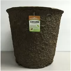 Western Pulp 13X12 Round Retail Container w/UPC, 5.52gal, 12/CS