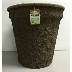 Western Pulp 15x16 Round Retail Container w/UPC, 7.97gal, 12/CS