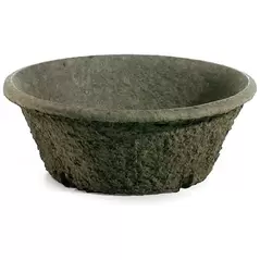 Western Pulp 15x6 Round Retail Patio Planter w/UPC, 2.98gal, 12/CS