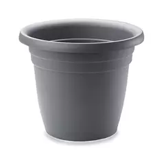 Crescent 10" Emma Planter Charcoal