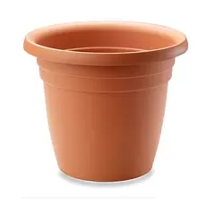 Crescent 12" Emma Planter Terra Cotta