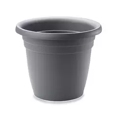 Crescent 12" Emma Planter Charcoal