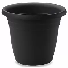 Crescent 12" Emma Planter Black