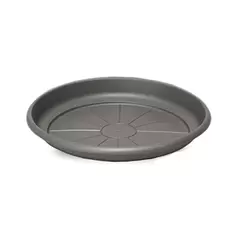 Crescent 12" Emma Saucer Charcoal