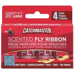 Catchmaster 4pk Scented Bug & Fly Ribbon