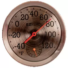 Headwinds 8" EZ Read Metal Dial Thermometer with Hygrometer