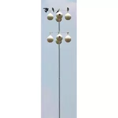 Heath 13.5' 4 Over 4 Cross Gourd House Kit