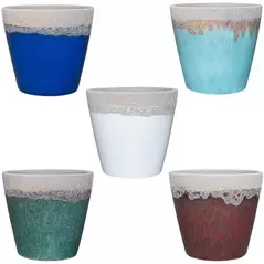 MCarr 54pc Plain Volcanic Planter Pallet Mixed Colors