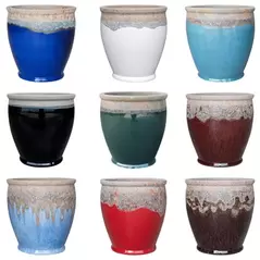 MCarr 54pc Plain Volcanic Planter Pallet Mixed Colors
